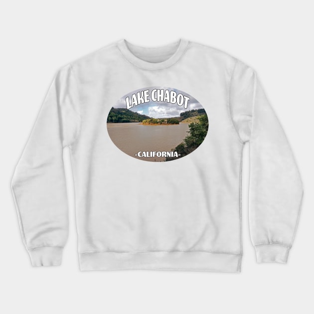 Lake Chabot, California Crewneck Sweatshirt by stermitkermit